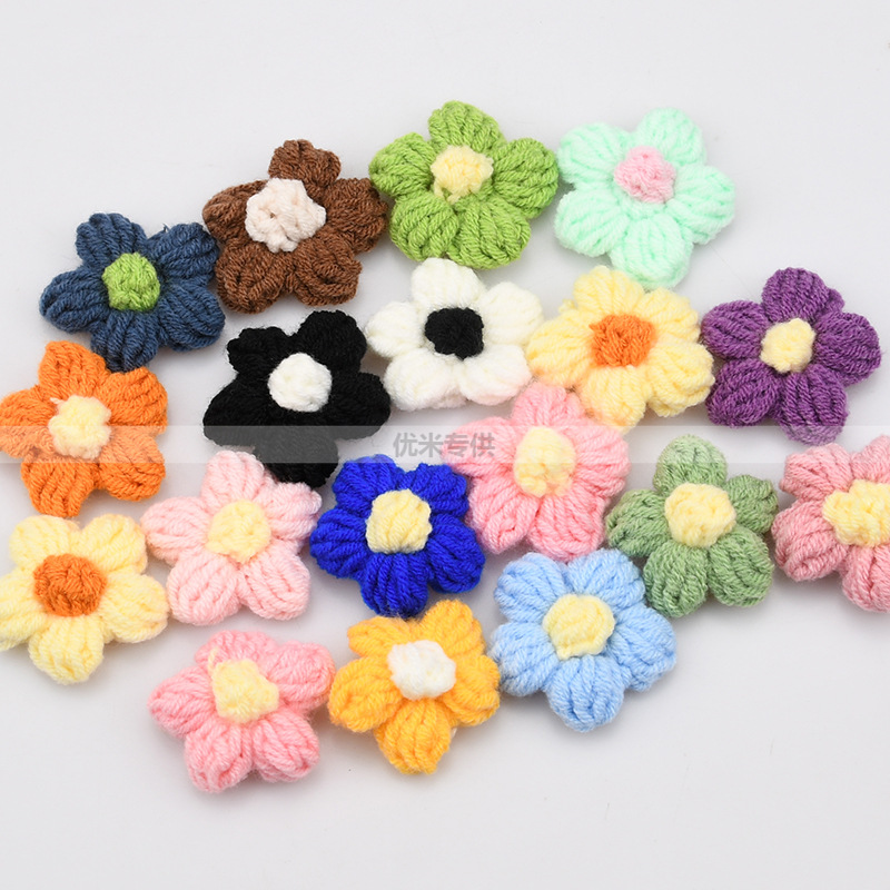 Craft Embellishments - Applicazioni di Fiori a Cinque Petali