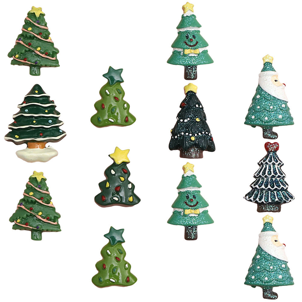 Christmas Craft Embellishment - 20 Pezzi di Decorazioni Natalizie in