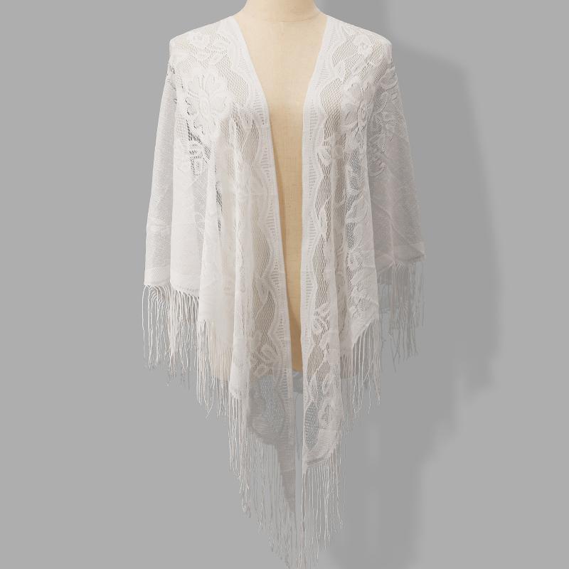 Tassel Fringe Trim - Sciarpa da Sposa con Frange e