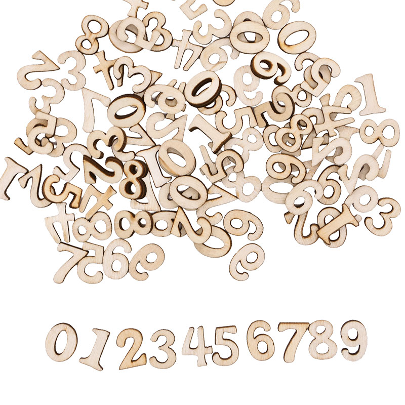 100 pz lettere alfabeto in leg - Craft Embellishments recensione e prezzo