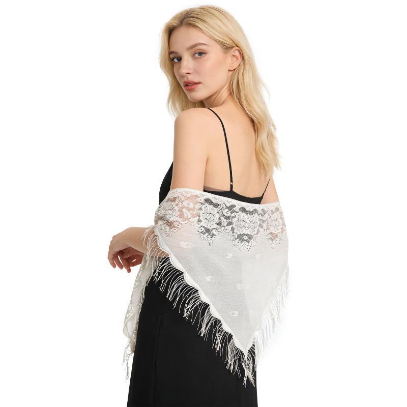 Sciarpa da Sposa con Frange e  - Tassel Fringe Trim recensione e prezzo