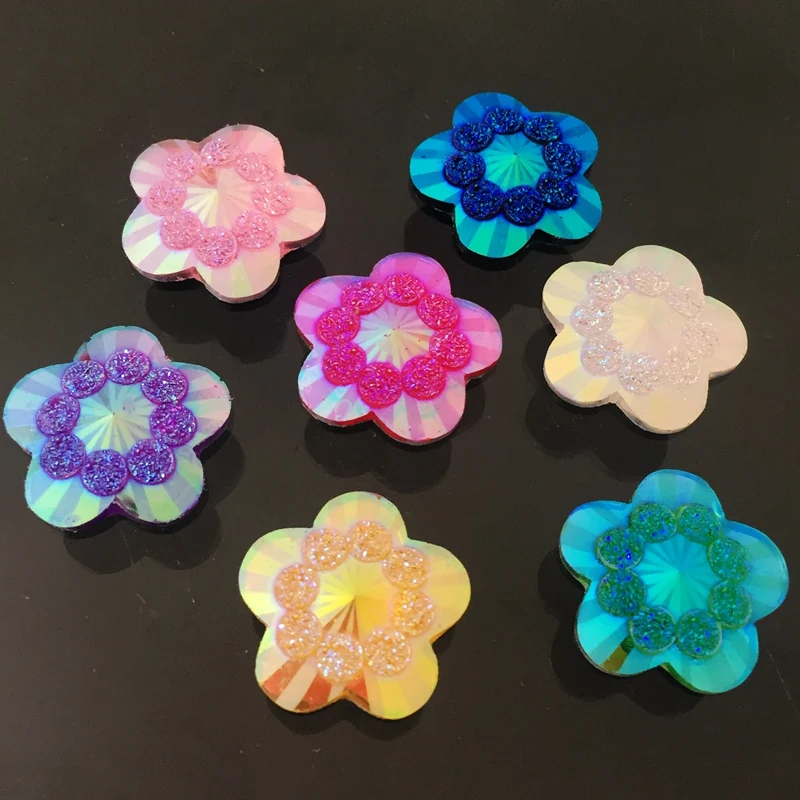 20 pz 20mm ab colore misto a f - Embellishment Glue Craft recensione e prezzo