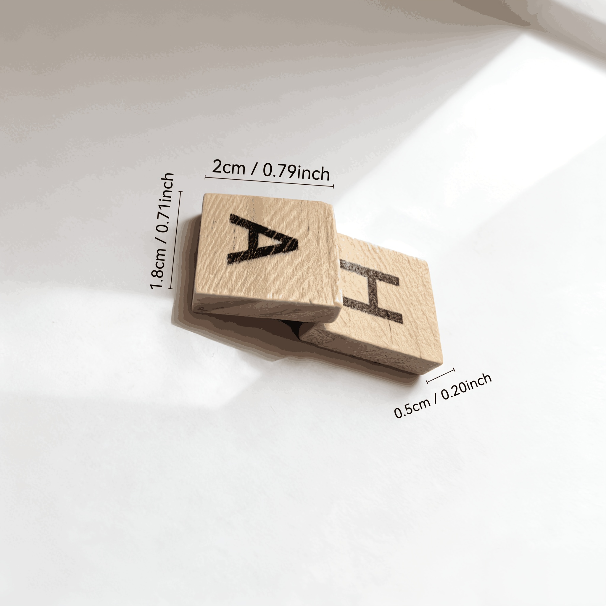 100 Cubi di Legno con Lettere  - Craft Embellishments recensione e prezzo