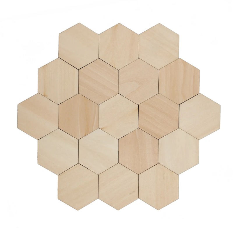10-120mm Fette vuote esagonali - Craft Embellishments recensione e prezzo