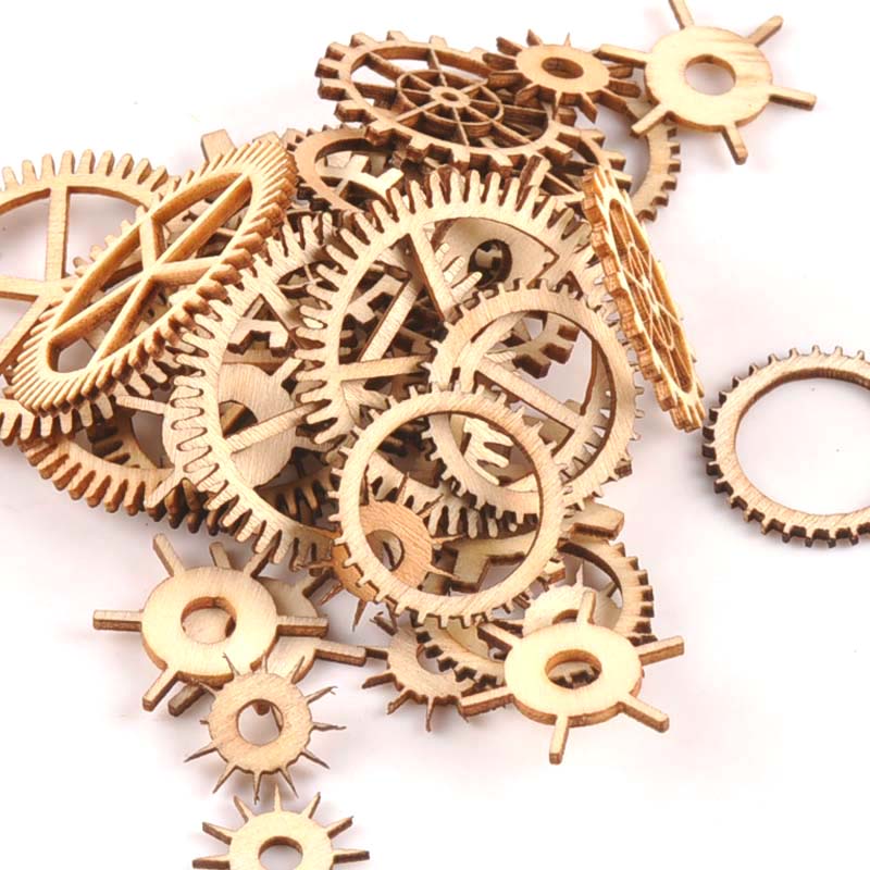 20-40mm 36pcs Mestiere di Legn - Craft Embellishments recensione e prezzo