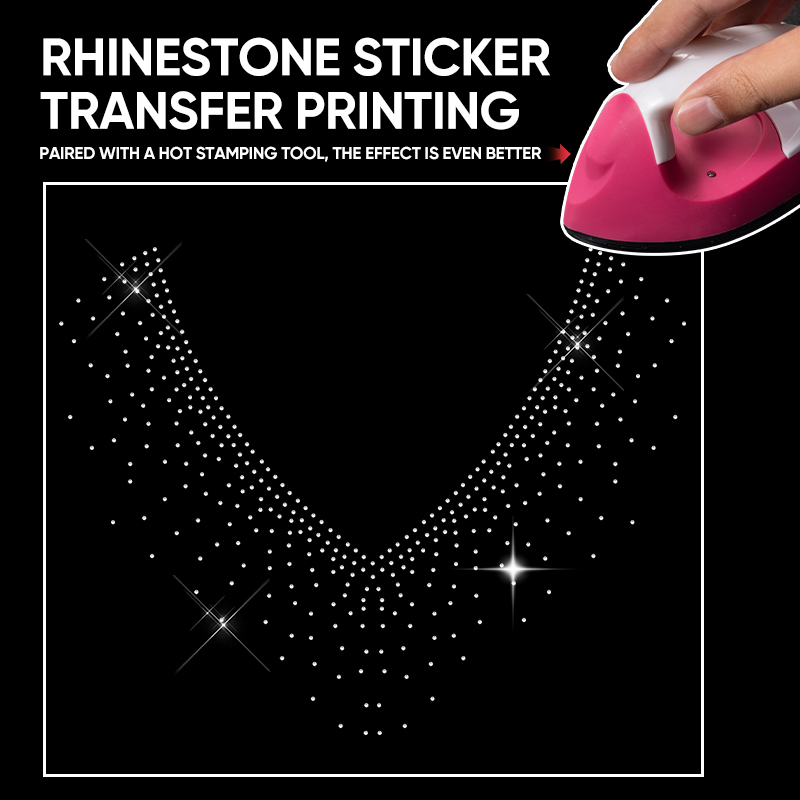 QIAO 1/2/4/6 Pezzi Adesivi Ter - Hotfix Rhinestone Sheet recensione e prezzo