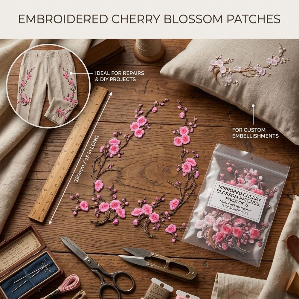 Toppe Termoadesive e da Cucire - Applique Patch Flower recensione e prezzo