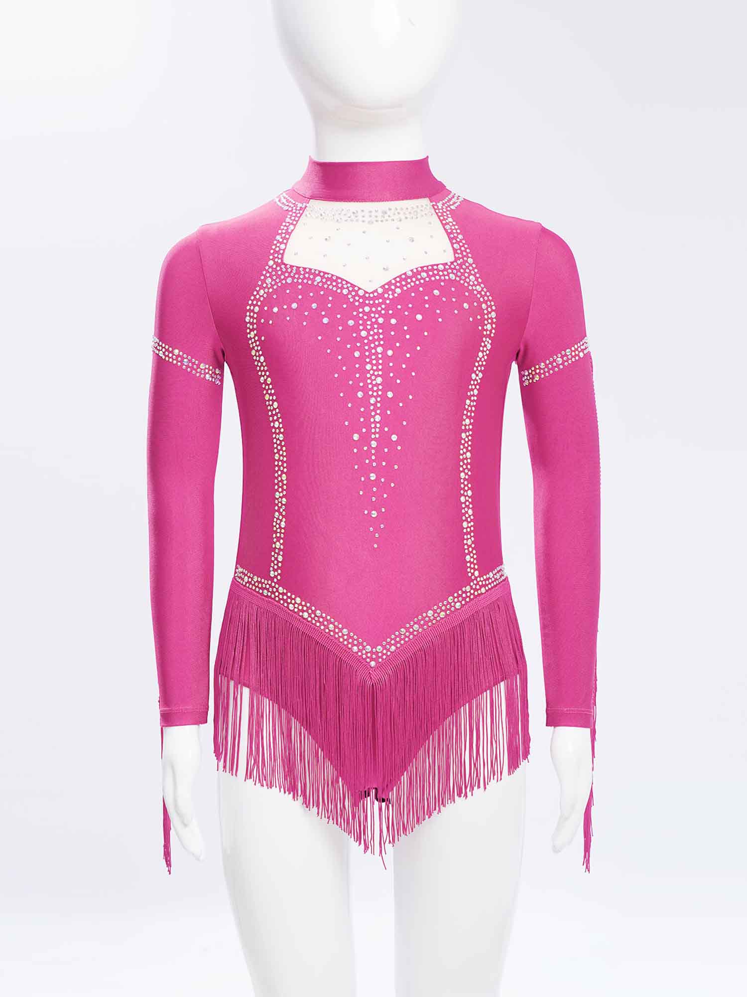Body da ballo latino per bambi - Rhinestone Banding Trim recensione e prezzo