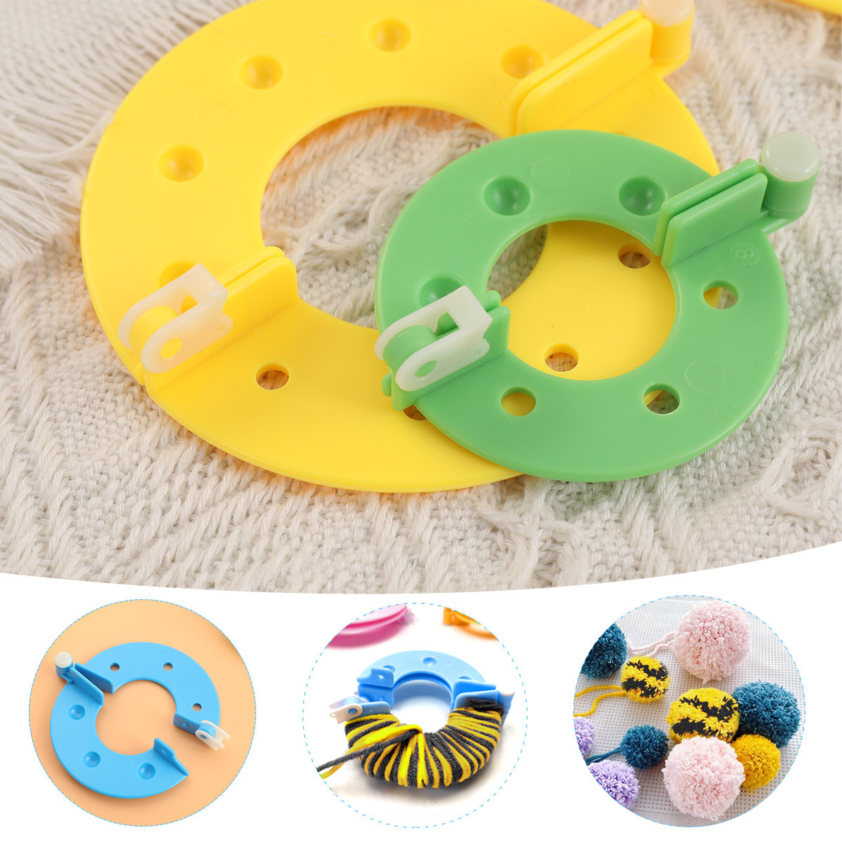 8 Pezzi di Strumenti per Reali - Pom Pom Maker Tool recensione e prezzo