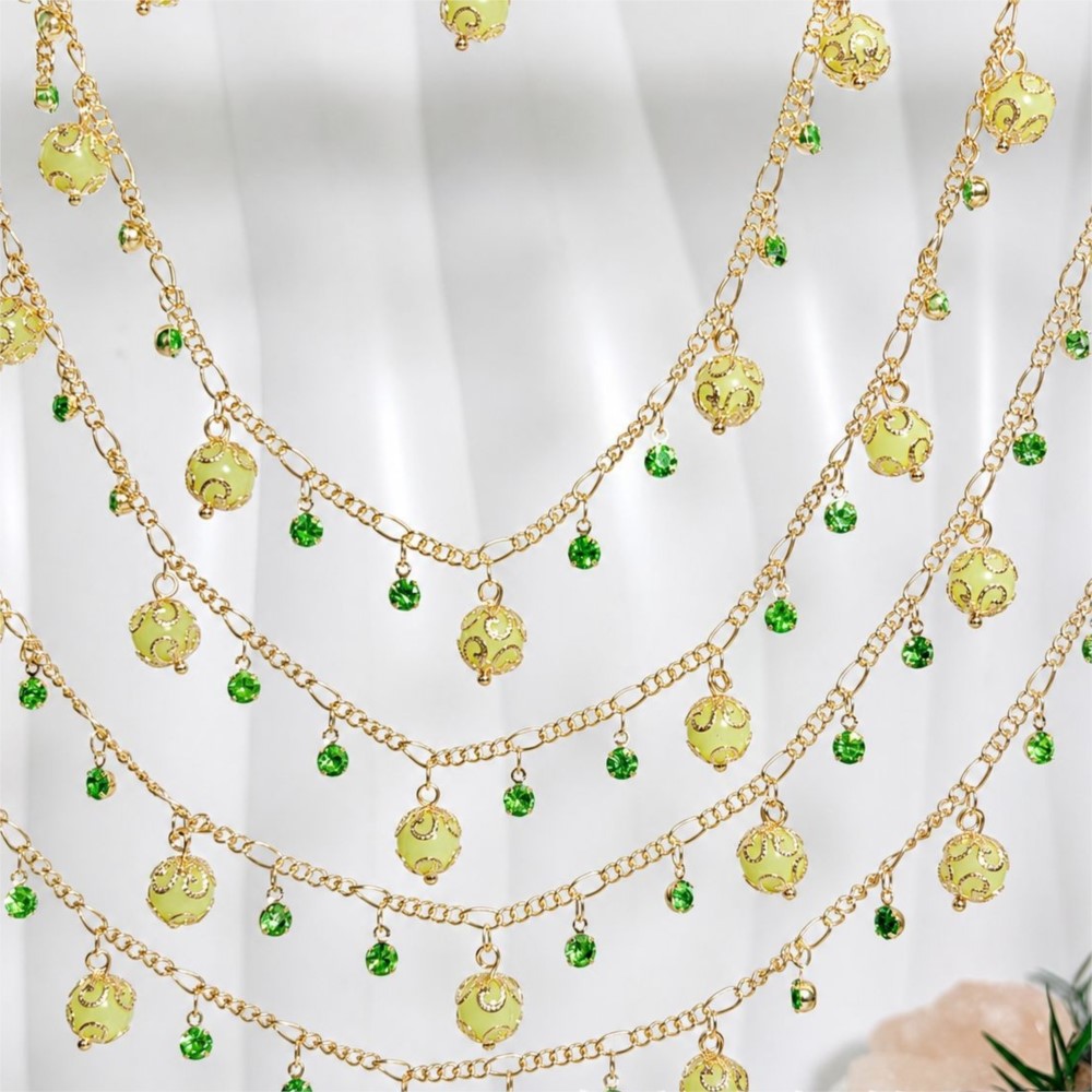 Catena in ottone con ciondoli  - Pearl Trim Chain recensione e prezzo