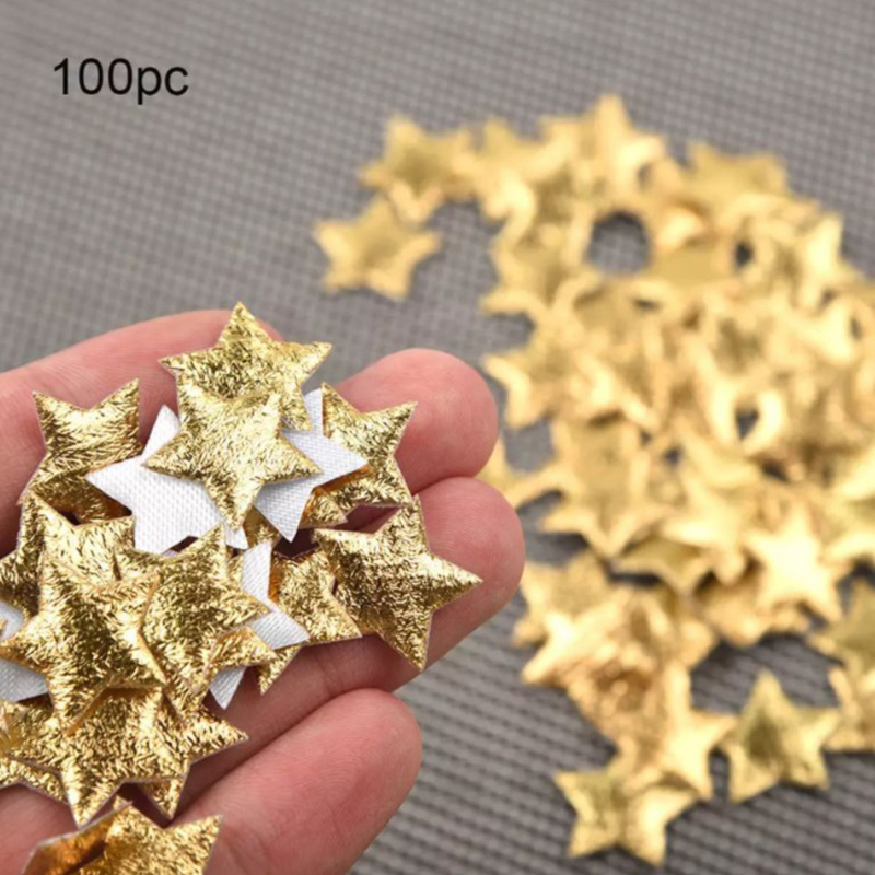 100 pezzi stelle oro/argento p - Christmas Craft Embellishment recensione e prezzo
